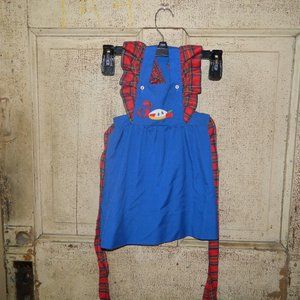 Vintage Chocolate Soup Girls School Dress Size 4T (H-16)